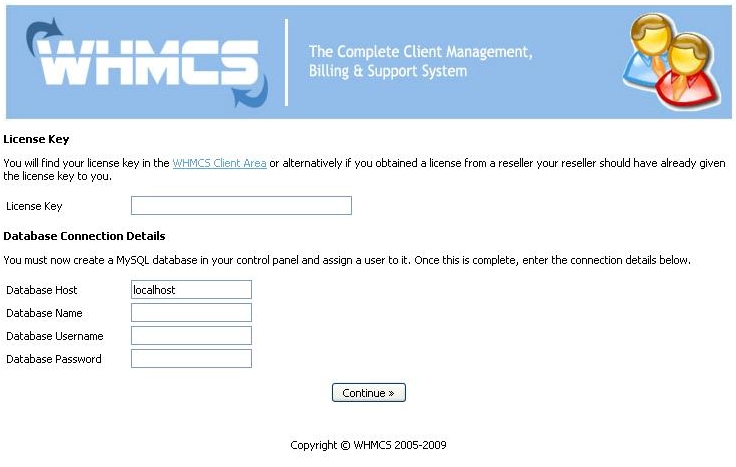 Database Connection Details