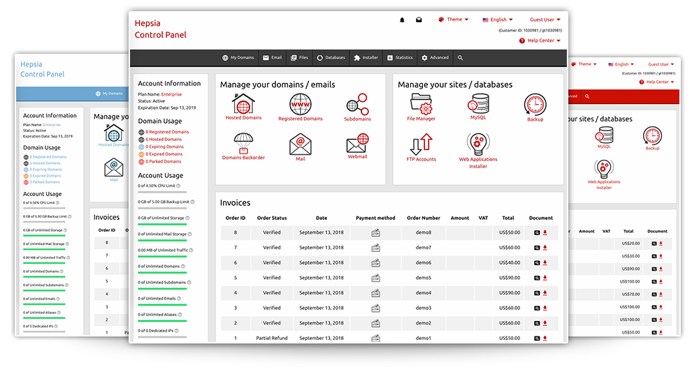 Panel De Control Hepsia Gratuito