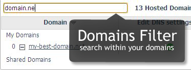 Domain Names Filter