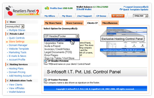 Resellers Panel Multi Store