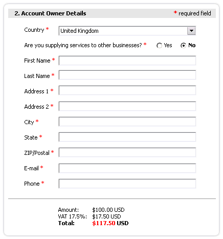 IV. Individual Client from the UK