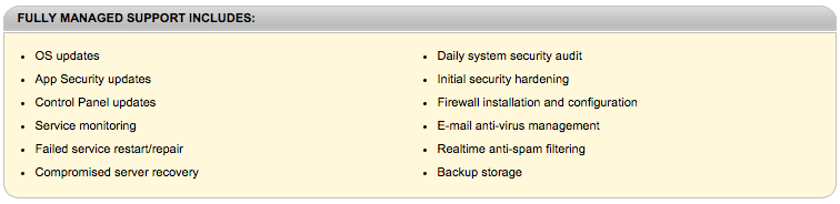Fully Managed Support