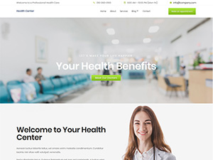 Health Center Theme