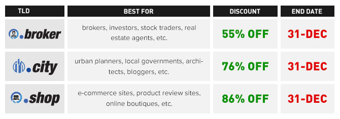 new TLDs